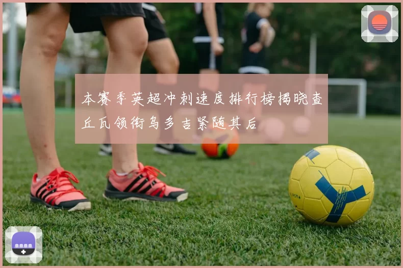 本赛季英超冲刺速度排行榜揭晓查丘瓦领衔乌多吉紧随其后