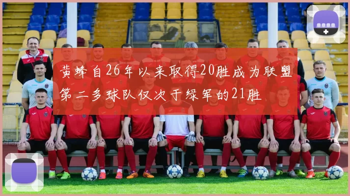 黄蜂自26年以来取得20胜成为联盟第二多球队仅次于绿军的21胜